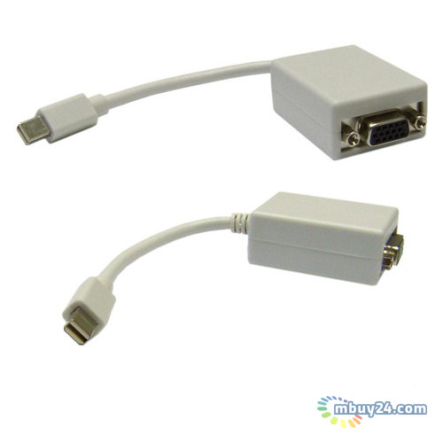 Перехідник Atcom DisplayPort (male)-VGA (male) кабель 10 см (16851) фото №1
