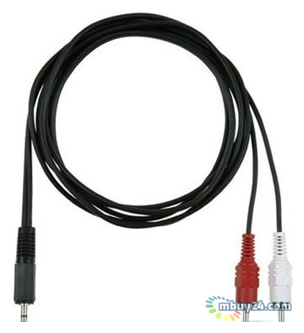 Аудіо-кабель Atcom mini-jack 3.5мм(M) to 2xRCA-тюльпан(M) 1,8м пакет фото №5