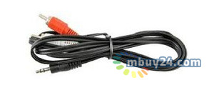 Аудіо-кабель Atcom mini-jack 3.5мм(M) to 2xRCA-тюльпан(M) 1,8м пакет фото №3