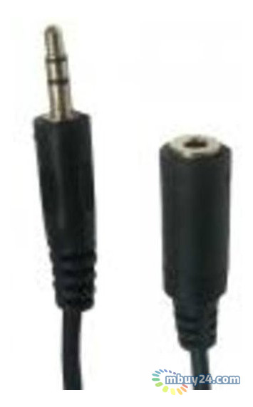 Аудіо-кабель Atcom mini-jack 3.5 мм (M) to mini-jack 3.5 мм (F) 1,8 м фото №2