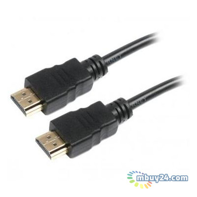 Кабель мультимедійний Maxxter HDMI to HDMI 0,5м (V-HDMI4-0.5M) фото №1