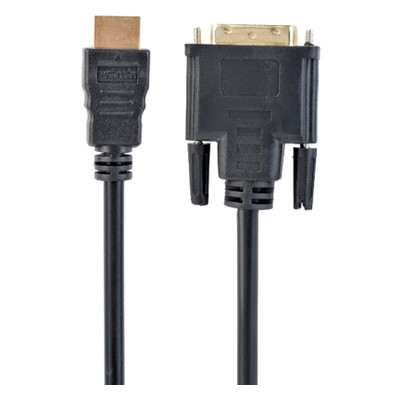 Кабель мультимедійний Maxxter HDMI to DVI 1.0m (V-HDMI-DVI-1M) фото №1