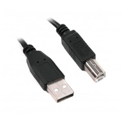 Кабель Maxxter (U-AMBM-15) USB 2.0 AM - USB 2.0 BM, 4.5м, пакет фото №1