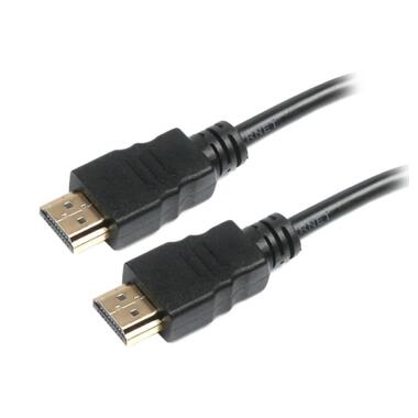 Кабель Maxxter V-HDMI4-0.5M, HDMI V.1.4, вилка/вилка, з позолоченими контактами, 0,5 м фото №1