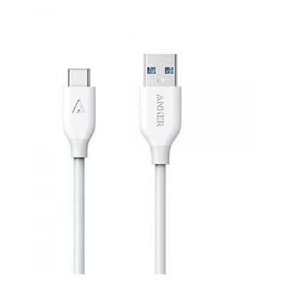 Дата кабель Anker Powerline V3 USB 3.0 AM to Type-C 0.9 м White (A8163H21/A8163G21) фото №7
