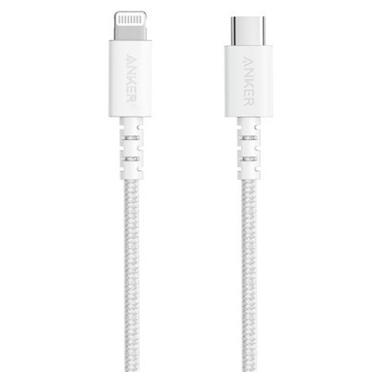 Дата кабель USB-C to Lightning 1.8m V3 Powerline Select+ White Anker (A8618H21) фото №1
