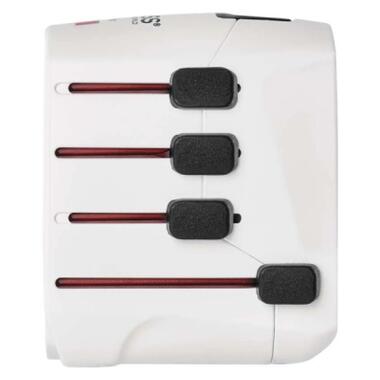 Переходник Travel Adapter EU to US,AS,AUS,NZ,CN,AF,ME,GB,CH,IT,HK,INr EMOS (P0056N) фото №4