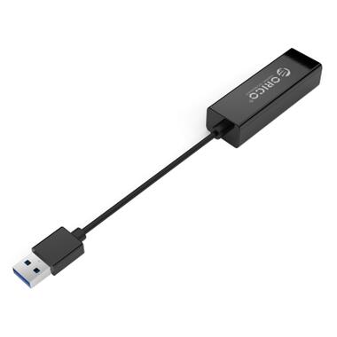 Перехідник USB to Ethernet UTJ-U3-BK-BP Orico (CA911431) фото №1