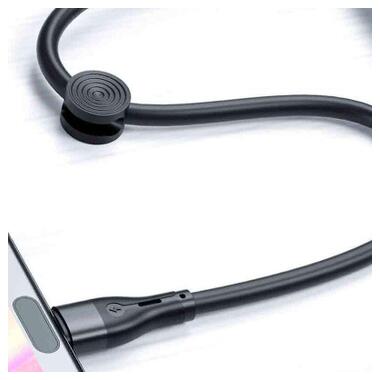 Дата кабель USB 2.0 AM to Lightning 0.25m 2.4A black XO (XO-NB179-025-BK) фото №2