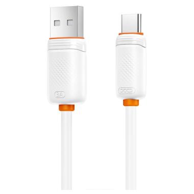 Дата кабель USB 2.0 AM to USB-C 1.0m 3A white XO (XO-CB-300UC-WH) фото №4