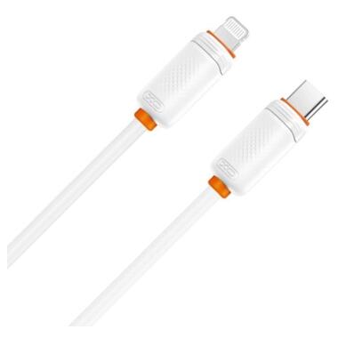Дата кабель USB-C to Lightning 1.0m 27W white XO (XO-CB-300CL-WH) фото №2
