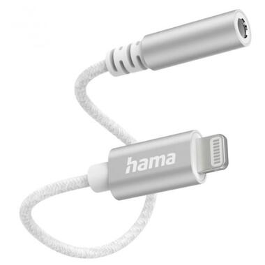 Перехідник Hama Lightning - Jack 3.5 White (00201523) фото №1