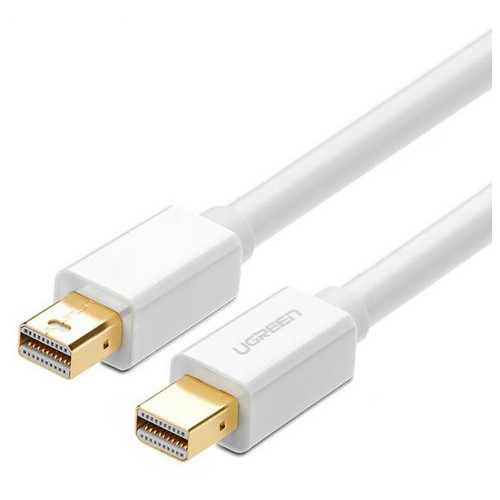 Перехідник Ugreen Mini DP Male to Male Cable 2m MD111 (White) (10429) фото №1