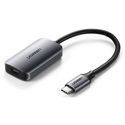 Перехідник Ugreen USB 2.0 Type-C --> Mini DP 4K@60Hz 10 Див CM236 Сірий (60351) фото №1