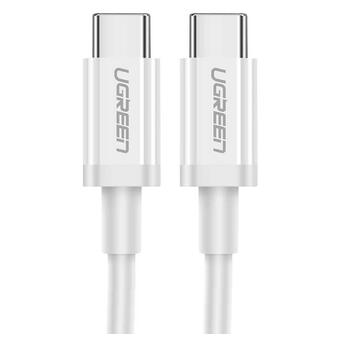 Кабель USB 2.0 Type-C M-M, 2 м, (18W) Білий, ABS Cover US264 UGREEN (60520) фото №2