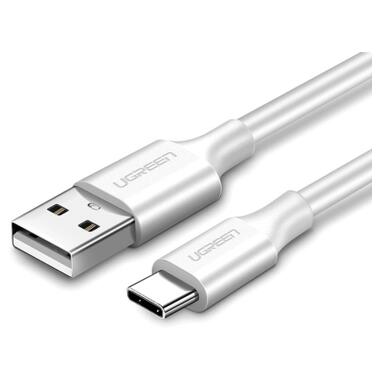 Дата кабель USB 2.0 AM to USB-C 0.25m 3A US287 white Ugreen (60119) фото №1
