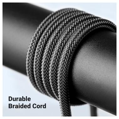 Кабель мультимедийный 3.5mm M to 2x6.35mm M 1.0m gray Ugreen (UGR-10613) фото №6
