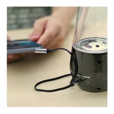 Кабель мультимедийный 3.5mm M to 3.5mm M 2.0m 90° corner black Ugreen (UGR-10599) фото №4