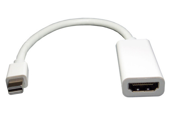 Перехідник Value mini DisplayPort M - HDMI F білий (S0239) фото №1
