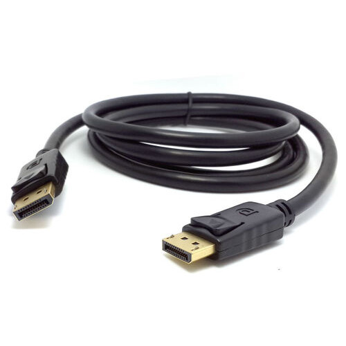 Кабель DisplayPort M-M 1.8 м V1.2 4K 60hz чорний (B00187) фото №2