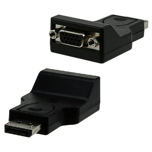 Перехідник Kingda DisplayPort M - VGA F чорний (S0133) фото №2
