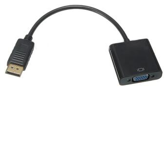 Перехідник Kingda DisplayPort M - VGA F чорний (S0133) фото №4