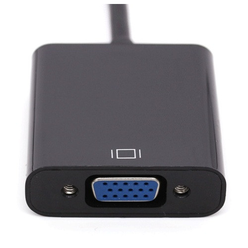 Перехідник HDMI M-VGA F з аудіо-інтерфейсом кабель 20см OEM (S0223) фото №10