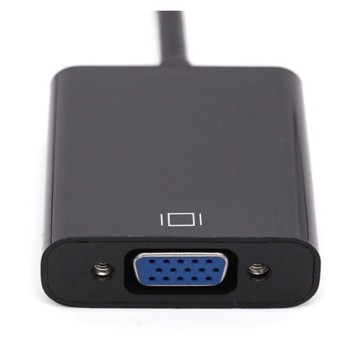Перехідник HDMI M-VGA F з аудіо-інтерфейсом кабель 20см OEM (S0223) фото №9
