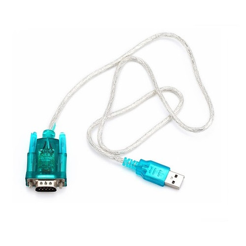 Перехідник Kingda USB - COM (RS232) 9pin 1 м білий / синій (B00088) фото №9