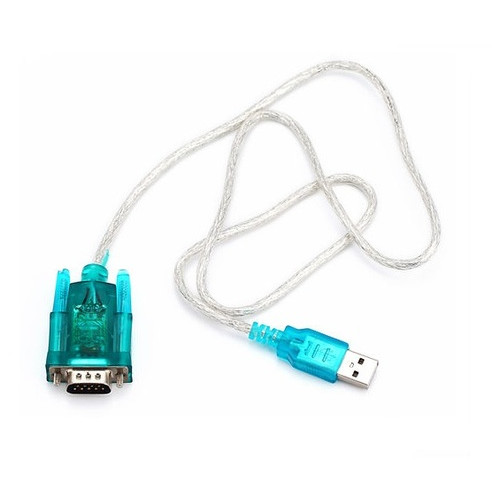 Перехідник Kingda USB - COM (RS232) 9pin 1 м білий / синій (B00088) фото №10