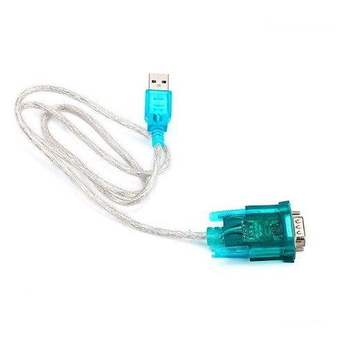 Перехідник Kingda USB - COM (RS232) 9pin 1 м білий / синій (B00088) фото №7