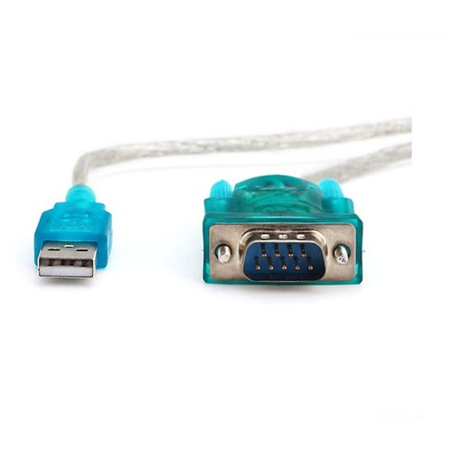 Перехідник Kingda USB - COM (RS232) 9pin 1 м білий / синій (B00088) фото №6