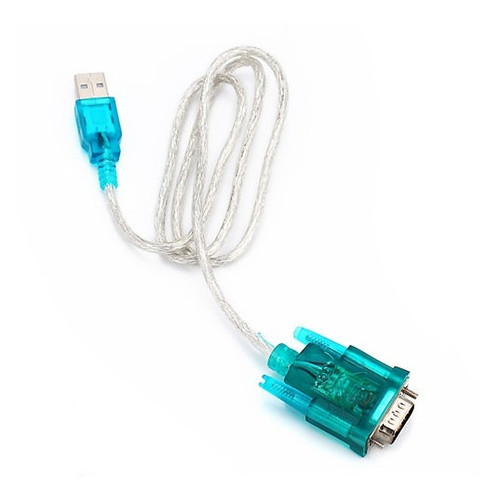 Перехідник Kingda USB - COM (RS232) 9pin 1 м білий / синій (B00088) фото №1