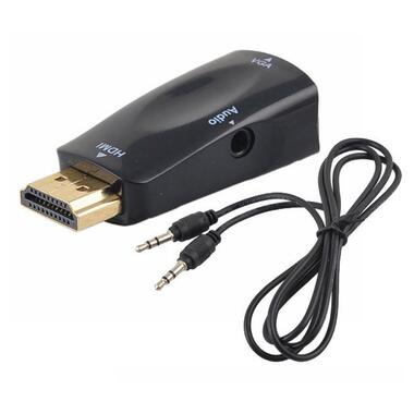 Конвертер перехідник HDMI в VGA + Audio фото №2