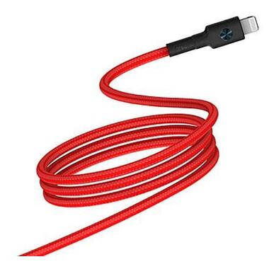 Кабель ZMi AL872 USB-C - Lighting Red 0.3м фото №2