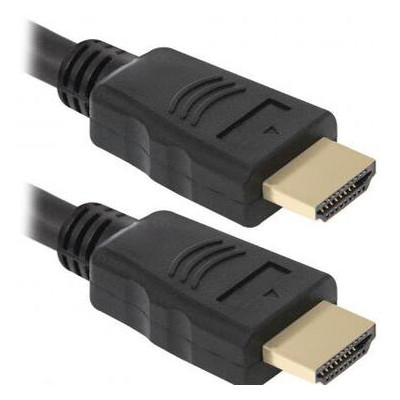 Кабель мультимедійний Defender HDMI to HDMI 1 м чорний (87350) фото №2