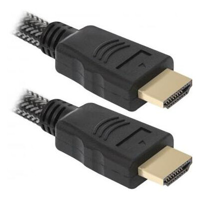 Кабель мультимедійний Defender HDMI-03PRO HDMI to HDMI 1 м (87340) фото №2