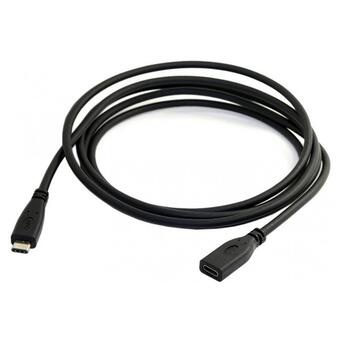 Кабель-подовжувач Value USB3.1 Type-C M - Type-C F 100 W 5 A 3 м чорний (S0807) фото №2