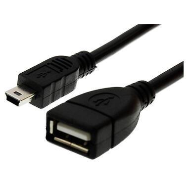 Кабель Drobak USB OTG 2.0 AF–Mini USB Тип B 0,5м ( 212669 ) фото №1
