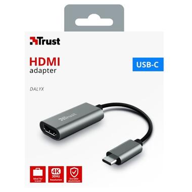 Перехідник Trust Dalyx USB-C to HDMI Adapter (23774) фото №12