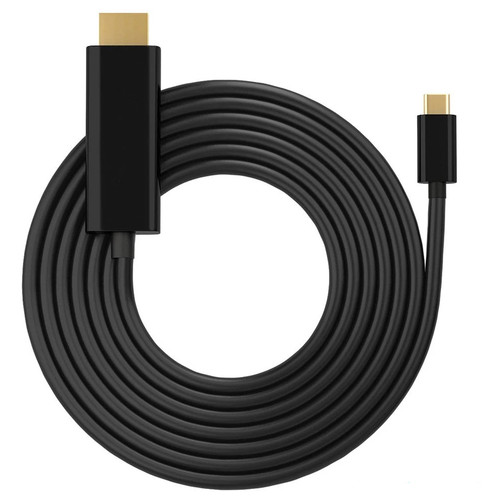 Кабель U&P USB 3.1 Type-C - HDMI 4K 1.8 м Black (CC-UTCTH-BK) фото №2