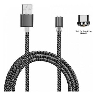 Дата кабель USB 2.0 AM to Type-C 1.2m Magneto grey XoKo (SC-355a MGNT-GR) фото №1