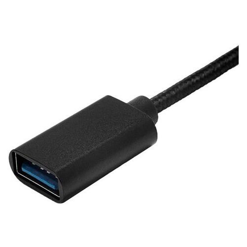 Адаптер XoKo USB 3.0 - microUSB/USB Type-C Black (AC-150-BK) фото №2
