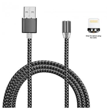 Магнітний кабель USB XoKo SC-355i Lightning 1 м Magneto Grey фото №1