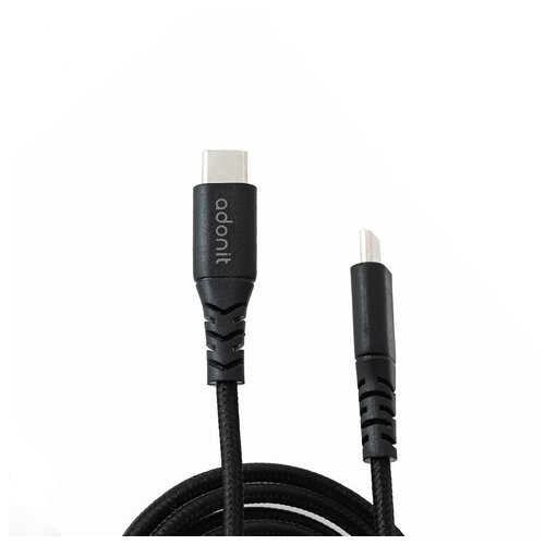 Кабель Adonit USB-C Cable чорний фото №3
