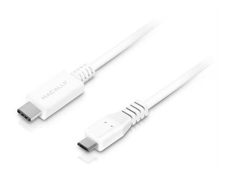 Кабель Macally USB-C White (UC2UMB-W) фото №1