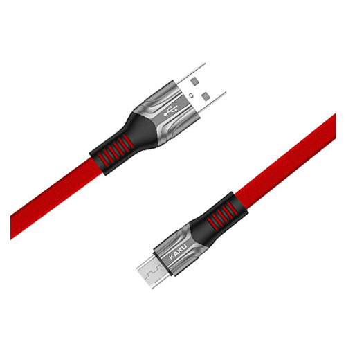 Дата кабель Kaku USB - Micro USB 1.2 м Red (KSC-278) фото №1