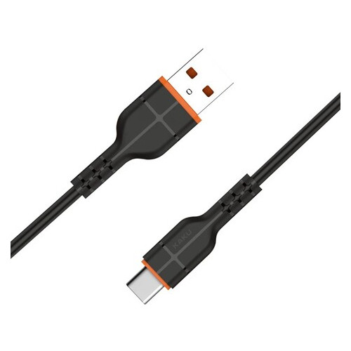 USB кабель Kaku KSC-300 USB - Type-C 2m - Black фото №1