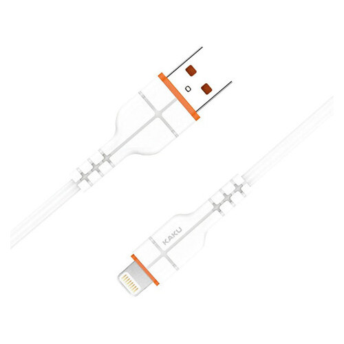 Кабель USB Kaku KSC-300 USB - Lightning 2м - Білий фото №1