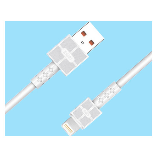 Кабель USB Kaku KSC-293 USB - Lightning 1м - Білий фото №2